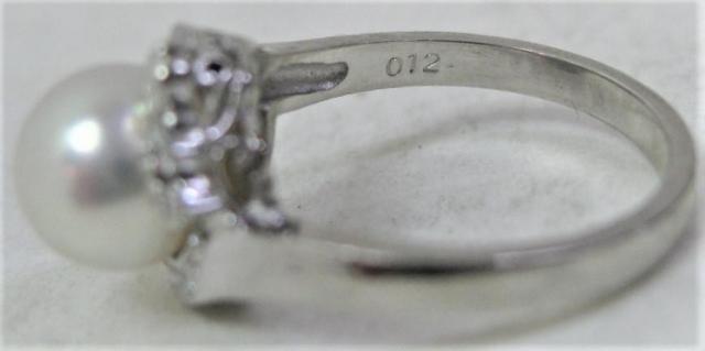 Pt900v`i Ow p[8AR^ _C0.12ct  ANZT[/v 