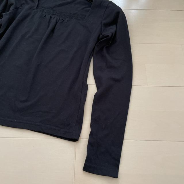 スクエアネック レース カットソー トップス < 女性ファッション  スクエアネック レース カットソー トップス < 女性ファッションの