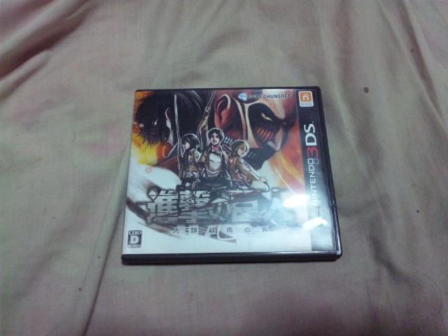 【3DS】進撃の巨人 人類最後の翼 CHAIN < ゲーム本体/ソフト  【3DS】進撃の巨人 人類最後の翼 CHAIN  < ゲーム本体/ソフトの