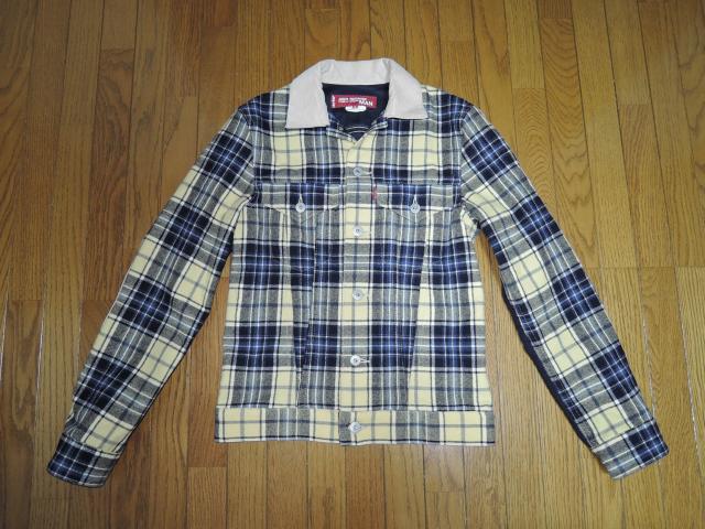 JUNYA WATANABE × Levi's チェックネル ジャケット XS 3rd JKT ジュンヤワタナベ リーバイス < ブランド  JUNYA WATANABE × Levi's チェックネル ジャケット XS 3rd JKT ジュンヤワタナベ リーバイス  < ブランドの