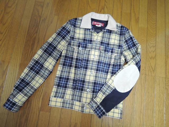 JUNYA WATANABE × Levi's チェックネル ジャケット XS 3rd JKT ジュンヤワタナベ リーバイス < ブランド  JUNYA WATANABE × Levi's チェックネル ジャケット XS 3rd JKT ジュンヤワタナベ リーバイス < ブランドの