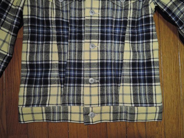 JUNYA WATANABE × Levi's チェックネル ジャケット XS 3rd JKT ジュンヤワタナベ リーバイス < ブランド  JUNYA WATANABE × Levi's チェックネル ジャケット XS 3rd JKT ジュンヤワタナベ リーバイス < ブランドの