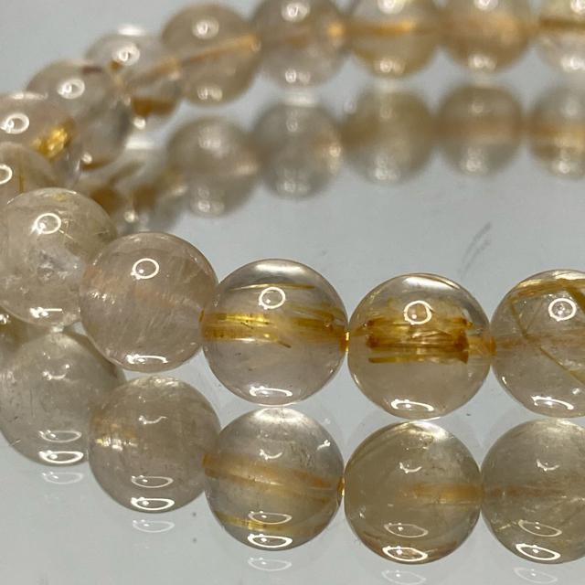 《No.412》ブラジル産 天然石ゴールドルチルクォーツ < 女性アクセサリー/時計  《No.412》ブラジル産 天然石ゴールドルチルクォーツ  < 女性アクセサリー/時計の