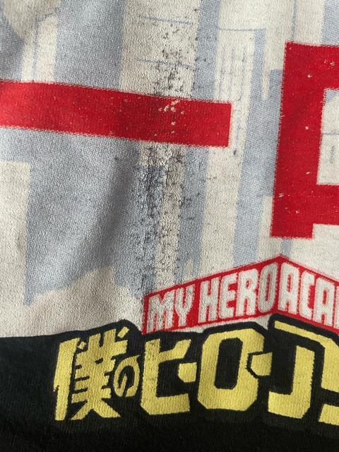 90's ヴィンテージ Tシャツ 僕のヒーローアカデミア ブラック Mサイズ 綿100% アニメT プリントTシャツ レアTシャツ < 男性ファッション  90's ヴィンテージ Tシャツ 僕のヒーローアカデミア ブラック Mサイズ 綿100% アニメT プリントTシャツ レアTシャツ < 男性ファッションの