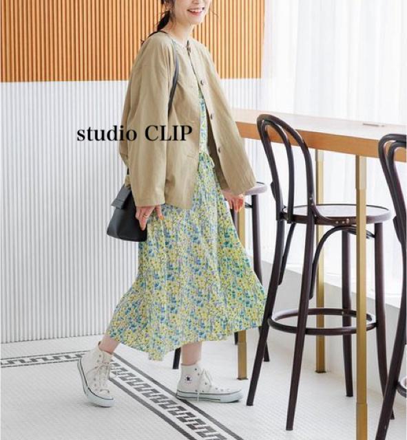 新品 studio CLIP★ 花粉ガード.撥水加工.ウォッシャブルミドルコート < 女性ファッション  新品 studio CLIP★ 花粉ガード.撥水加工.ウォッシャブルミドルコート < 女性ファッションの