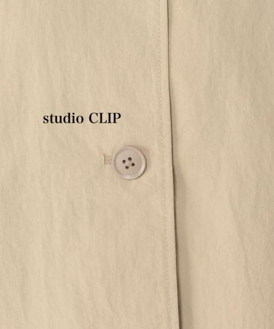 新品 studio CLIP★ 花粉ガード.撥水加工.ウォッシャブルミドルコート < 女性ファッション  新品 studio CLIP★ 花粉ガード.撥水加工.ウォッシャブルミドルコート < 女性ファッションの