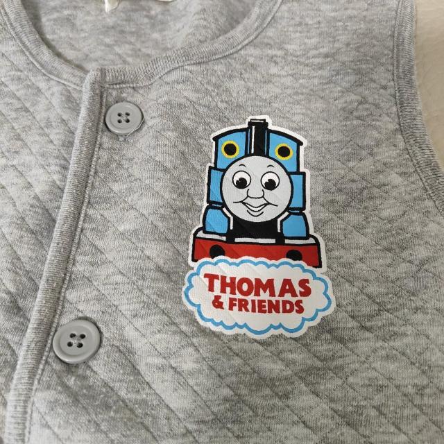 トーマス・アンド・フレンズ ベビーベスト グレー < キッズ/ベビー  トーマス・アンド・フレンズ ベビーベスト グレー < キッズ/ベビーの