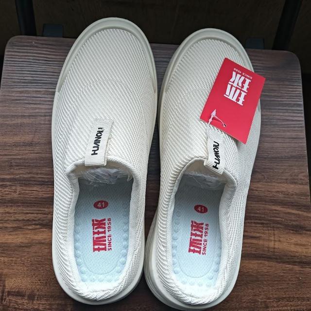 新品 25.5cm メンズ 男女兼用 ベージュ シューズ 靴 サボ スリッポン < 男性ファッション  新品 25.5cm メンズ 男女兼用 ベージュ シューズ 靴 サボ スリッポン < 男性ファッションの