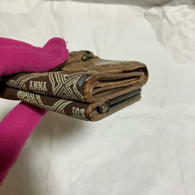 【ANNA SUI / アナスイ】 ベルト / 三つ折り財布 茶系 < ブランド  【ANNA SUI / アナスイ】 ベルト / 三つ折り財布 茶系 < ブランドの