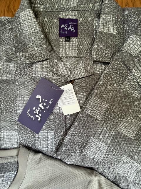 LLサイズ!高貴紳士的!大河ドラマ!べらぼう!サラッと涼しい素材!和柄!3点セット!ハーフパンツ!半袖シャツ!半袖Tシャツ!です。 < 男性ファッション  LLサイズ!高貴紳士的!大河ドラマ!べらぼう!サラッと涼しい素材!和柄!3点セット!ハーフパンツ!半袖シャツ!半袖Tシャツ!です。 < 男性ファッションの