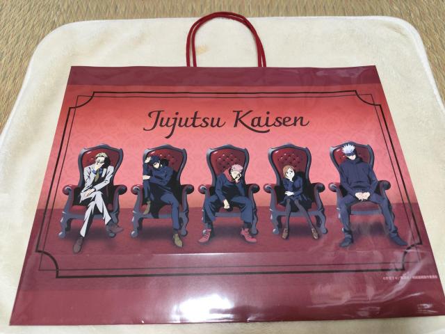 呪術廻戦 ロフト RedChairノベルティ  特大ショッパー 紙バッグ < アニメ/コミック/キャラクター  呪術廻戦 ロフト RedChairノベルティ  特大ショッパー 紙バッグ  < アニメ/コミック/キャラクターの