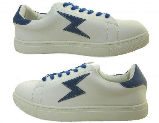 1円~C950新品DayGLORYローカット/レースアップスニーカー25.5aWHITE×BLUE♂ < 男性ファッション 1円~C950新品DayGLORYローカット/レースアップスニーカー25.5aWHITE×BLUE♂ < 男性ファッションの