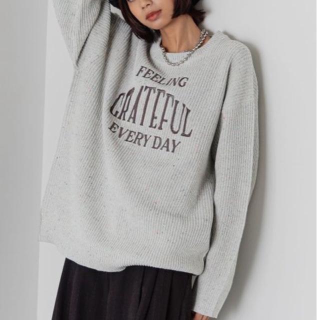 新品 ページボーイ★ネッププルオーバー グレー < 女性ファッション  新品 ページボーイ★ネッププルオーバー グレー < 女性ファッションの