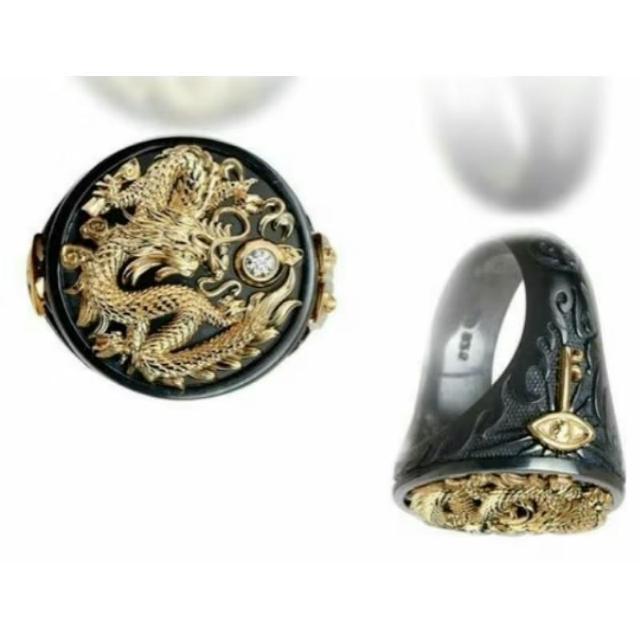 �����X1290�~���h�~�l�[�e�B���O�h���S���p�^�[�������O�A�u���b�N���S�[���h�J���[�X�L�[���t�r�`�T�C�Y11���i���{�T�C�Y24���j �� �j���A�N�Z�T���[/���v�� 