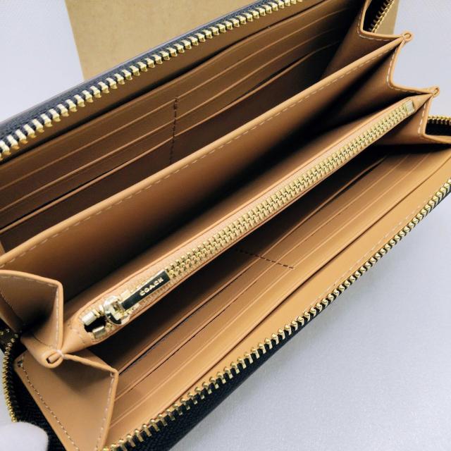 新品COACH シグネチャーアコーディオンジップウォレット 長財布 ブラックマルチ < ブランド 新品COACH シグネチャーアコーディオンジップウォレット 長財布 ブラックマルチ < ブランドの