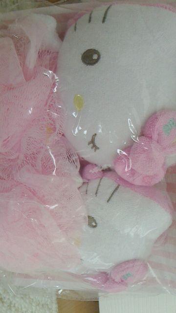 キティ ハンドボディスポンジ「大・小2個セット」\2100 < キッズ/ベビー  キティ ハンドボディスポンジ「大・小2個セット」\2100  < キッズ/ベビーの