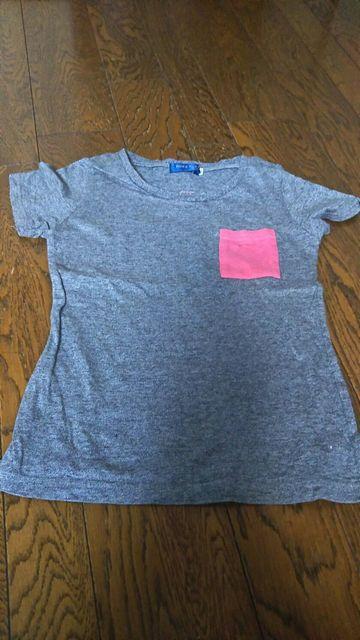 140 BUZZ FUZZ by BEBE グレー 半袖Tシャツ < キッズ/ベビー  140 BUZZ FUZZ by BEBE グレー 半袖Tシャツ  < キッズ/ベビーの