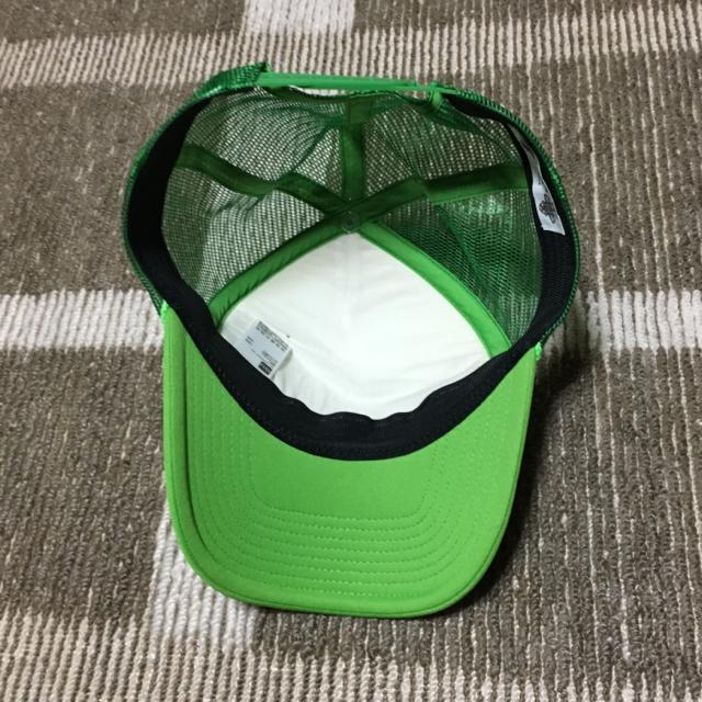 GU×STUDIOSEVEN・蛍光グリーン色ロゴメッシュキャップ < ブランド GU×STUDIOSEVEN・蛍光グリーン色ロゴメッシュキャップ < ブランドの