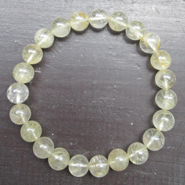 8ミリ玉 ルチルクォーツブレスレット 天然石 < 男性アクセサリー/時計 8ミリ玉 ルチルクォーツブレスレット 天然石 < 男性アクセサリー/時計の