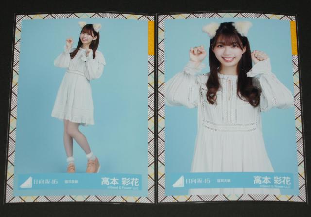 日向坂46  生写真4枚コンプ 高本彩花 猫耳衣装 < タレントグッズ  日向坂46  生写真4枚コンプ 高本彩花 猫耳衣装 < タレントグッズの