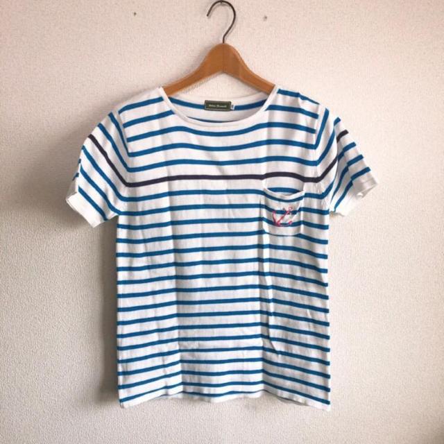 ◆URBAN RESEARCH/アーバンリサーチ◆定番ボーダーTシャツ★ホワイト*メンズ38サイズ♪シンプルコーデ < ブランド ◆URBAN RESEARCH/アーバンリサーチ◆定番ボーダーTシャツ★ホワイト*メンズ38サイズ♪シンプルコーデ < ブランドの