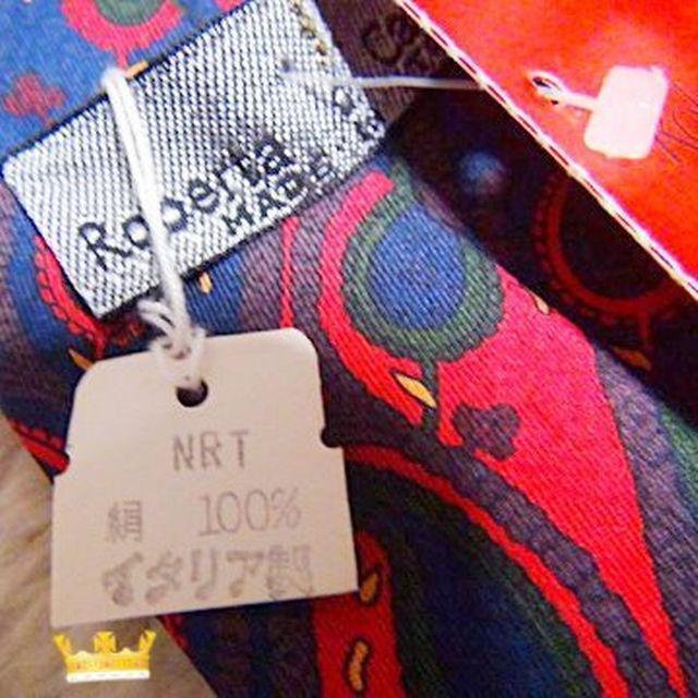 Roberta di Camerinoのシルクのネクタイ イタリア製 新品 !。 < 男性ファッション  Roberta di Camerinoのシルクのネクタイ イタリア製 新品 !。 < 男性ファッションの