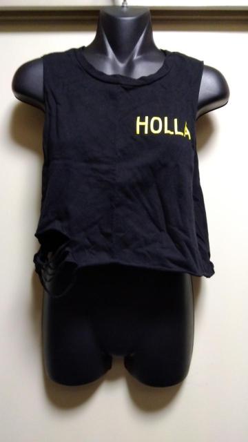 ☆ANAPダメージノースリクロップドカットソー☆新品BK < 女性ファッション  ☆ANAPダメージノースリクロップドカットソー☆新品BK < 女性ファッションの