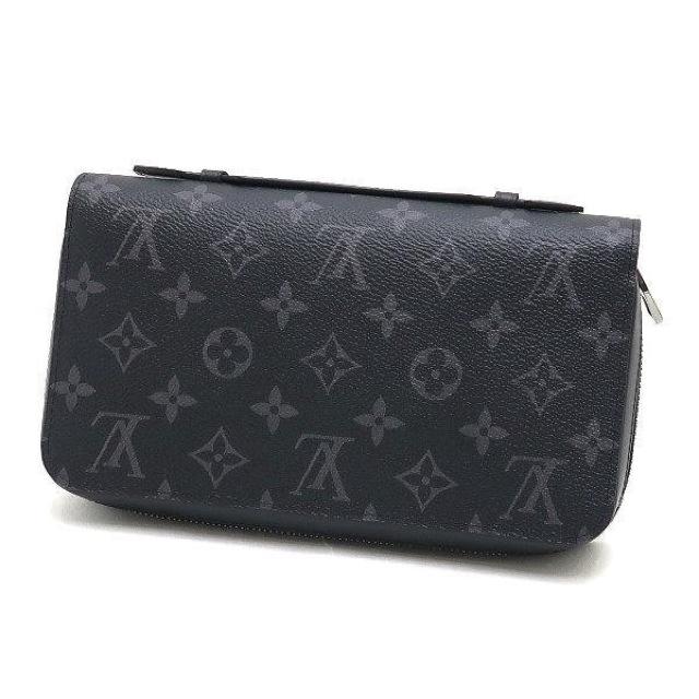 ◆ 本物 新品同様 ◆ LV ルイヴィトン ジッピーXL モノグラム エクリプス トラベルケース 長財布 保存袋 箱 M61698 < ブランド  ◆ 本物 新品同様 ◆ LV ルイヴィトン ジッピーXL モノグラム エクリプス トラベルケース 長財布 保存袋 箱 M61698 < ブランドの