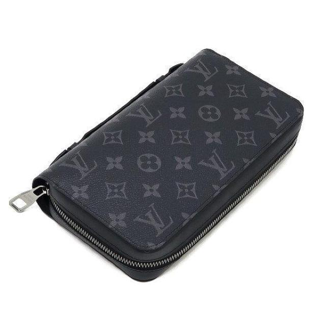 ◆ 本物 新品同様 ◆ LV ルイヴィトン ジッピーXL モノグラム エクリプス トラベルケース 長財布 保存袋 箱 M61698 < ブランド  ◆ 本物 新品同様 ◆ LV ルイヴィトン ジッピーXL モノグラム エクリプス トラベルケース 長財布 保存袋 箱 M61698 < ブランドの