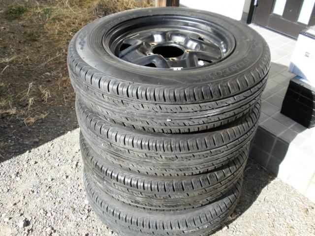 稀少ジムニー純正テッチンホイル稀少ブラック色&バリ山タイヤ4本セット売り切り < 自動車/バイク 稀少ジムニー純正テッチンホイル稀少ブラック色&バリ山タイヤ4本セット売り切り < 自動車/バイク