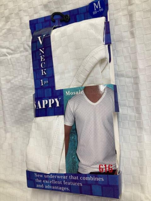 送料無料!洗練されたフォルムのメンズV首 立体モザイクチェック柄半袖シャツ【SAPPY】(ホワイトのM サイズ)1枚 < 男性ファッション 送料無料!洗練されたフォルムのメンズV首 立体モザイクチェック柄半袖シャツ【SAPPY】(ホワイトのM サイズ)1枚 < 男性ファッションの