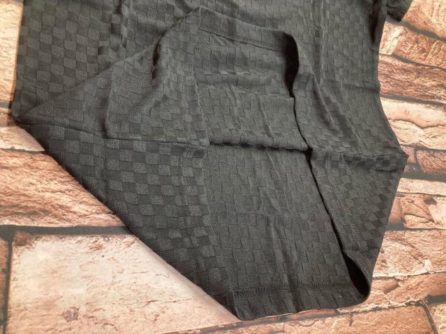 送料無料!洗練されたフォルムのメンズV首 立体モザイクチェック柄半袖シャツ【SAPPY】(ホワイトのM サイズ)1枚 < 男性ファッション 送料無料!洗練されたフォルムのメンズV首 立体モザイクチェック柄半袖シャツ【SAPPY】(ホワイトのM サイズ)1枚 < 男性ファッションの