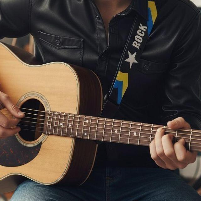 ROCK ロック ギター ストラップ エレキギター アコースティックギター アコギ ベース < ホビー ROCK ロック ギター ストラップ エレキギター アコースティックギター アコギ ベース < ホビーの