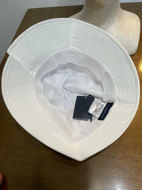 �o�[�o���[�S���t�@BURBERRY GOLF �n�b�g�X�q �|���G�X�e�� 57.5 �z���C�g �� �X�q�@���g�p �� ���W���[/�X�|�[�c�� 