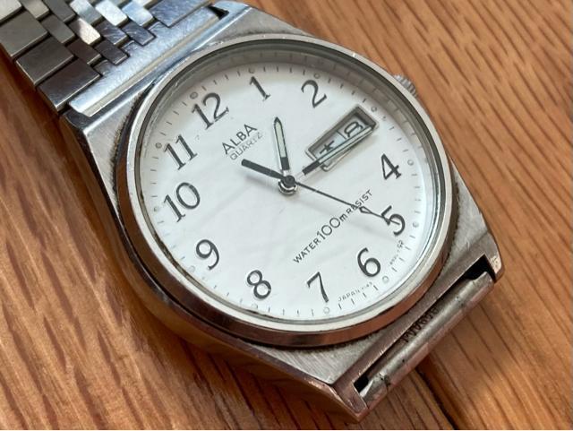 SEIKO セイコー ALBA アルバ 時計 腕時計 日本製 メンズ < ブランド SEIKO セイコー ALBA アルバ 時計 腕時計 日本製 メンズ < ブランドの