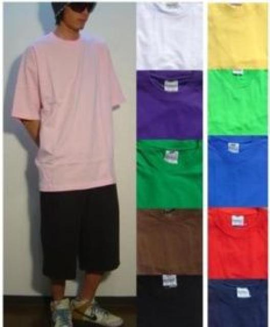 ヒップホップ.ストリート.B系♪6オンス 天竺編み 首元Wステッチ 襟裏パイピング 無地Tシャツ ブラウン < 男性ファッション ヒップホップ.ストリート.B系♪6オンス 天竺編み 首元Wステッチ 襟裏パイピング 無地Tシャツ ブラウン < 男性ファッションの