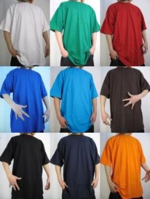 ヒップホップ.ストリート.B系♪6オンス 天竺編み 首元Wステッチ 襟裏パイピング 無地Tシャツ ブラウン < 男性ファッション ヒップホップ.ストリート.B系♪6オンス 天竺編み 首元Wステッチ 襟裏パイピング 無地Tシャツ ブラウン < 男性ファッションの