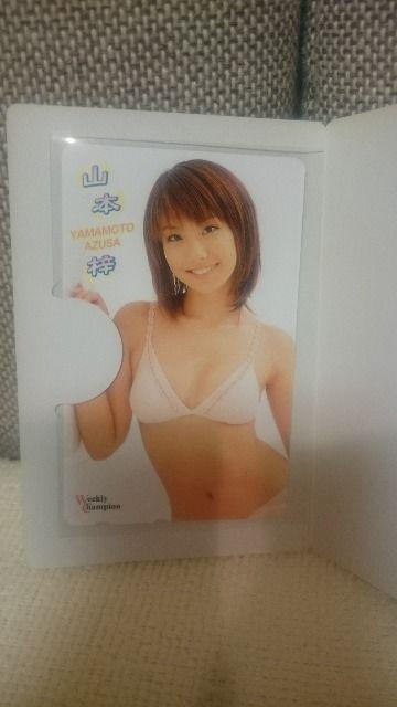 未使用 山本梓 テレカ 全プレ 週刊少年チャンピオン 50度数 < タレントグッズ  未使用 山本梓 テレカ 全プレ 週刊少年チャンピオン 50度数  < タレントグッズの