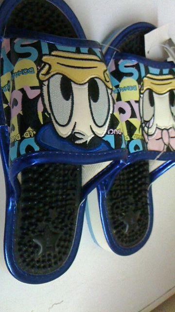 ドナルドデイジー健康サンダル L < アニメ/コミック/キャラクター  ドナルドデイジー健康サンダル L < アニメ/コミック/キャラクターの