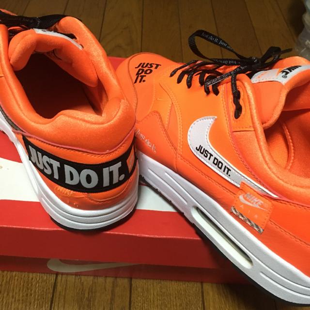 NIKE エアマックス Just Do It 限定 オレンジ 27.5 美品 2018 < ブランド NIKE エアマックス Just Do It 限定 オレンジ 27.5 美品 2018 < ブランドの