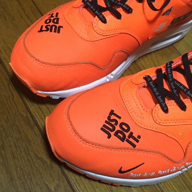 NIKE エアマックス Just Do It 限定 オレンジ 27.5 美品 2018 < ブランド NIKE エアマックス Just Do It 限定 オレンジ 27.5 美品 2018 < ブランドの