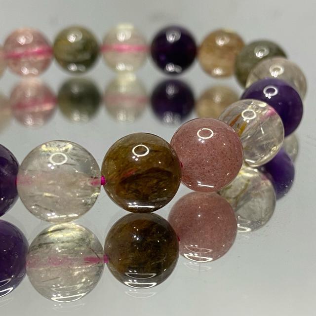 《No.335》お買い得品 天然石スーパーセブン 10.3mm < 女性アクセサリー/時計  《No.335》お買い得品 天然石スーパーセブン 10.3mm < 女性アクセサリー/時計の