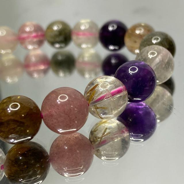 《No.335》お買い得品 天然石スーパーセブン 10.3mm < 女性アクセサリー/時計  《No.335》お買い得品 天然石スーパーセブン 10.3mm < 女性アクセサリー/時計の