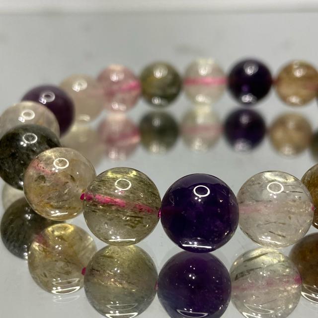 《No.335》お買い得品 天然石スーパーセブン 10.3mm < 女性アクセサリー/時計  《No.335》お買い得品 天然石スーパーセブン 10.3mm < 女性アクセサリー/時計の