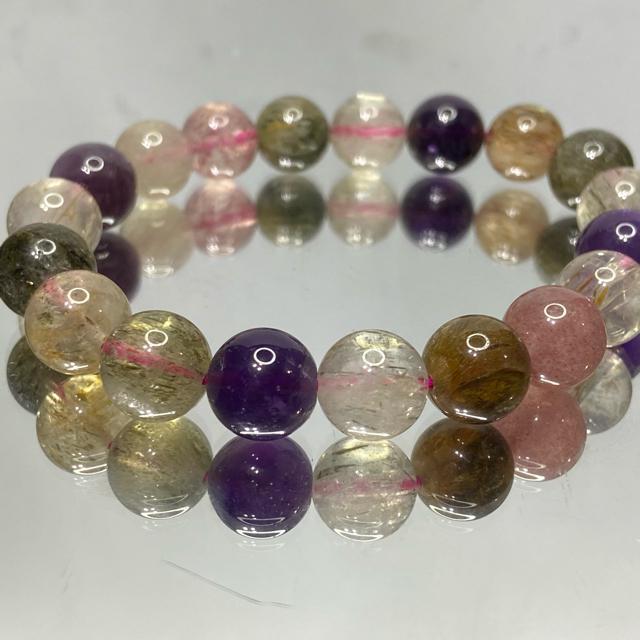 《No.335》お買い得品 天然石スーパーセブン 10.3mm < 女性アクセサリー/時計  《No.335》お買い得品 天然石スーパーセブン 10.3mm < 女性アクセサリー/時計の