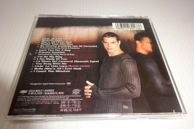 帯・DVD付★リッキー・マーティン★ヒア・アイ・アム★Ricky Martin★2枚同梱270円 < CD/DVD/ビデオ 帯・DVD付★リッキー・マーティン★ヒア・アイ・アム★Ricky Martin★2枚同梱270円 < CD/DVD/ビデオの