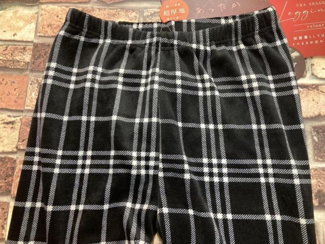 ベロア素材&裏面毛布シャギー素材 超厚地レギンス1枚 < 女性ファッション  ベロア素材&裏面毛布シャギー素材 超厚地レギンス1枚 < 女性ファッションの