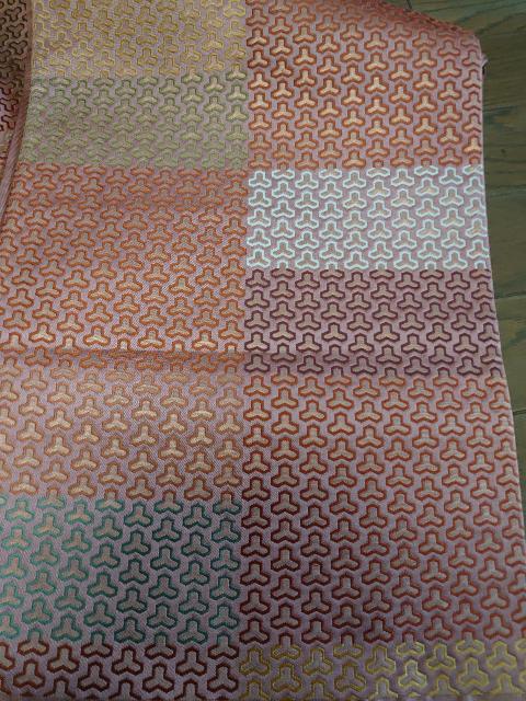 USED、袋帯、六通、退紅色柄 < 女性ファッション  USED、袋帯、六通、退紅色柄 < 女性ファッションの