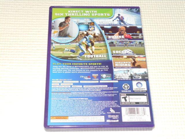 xbox360★MOTIONSPORTS PLAY FOR REAL 海外版 北米版 < ゲーム本体/ソフト  xbox360★MOTIONSPORTS PLAY FOR REAL 海外版 北米版 < ゲーム本体/ソフトの