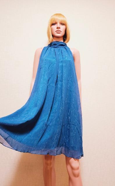 美品☆LA・DEFENCE☆光沢しふぉんが綺麗なふんわりワンピドレスW159☆3点で即落 < 女性ファッション  美品☆LA・DEFENCE☆光沢しふぉんが綺麗なふんわりワンピドレスW159☆3点で即落 < 女性ファッションの